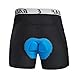 Baleaf Men’s Cycling Underwear Shorts 3D Padded Bike Bicycle Pants Quick-Dry Tights Black Size XLthumb 2