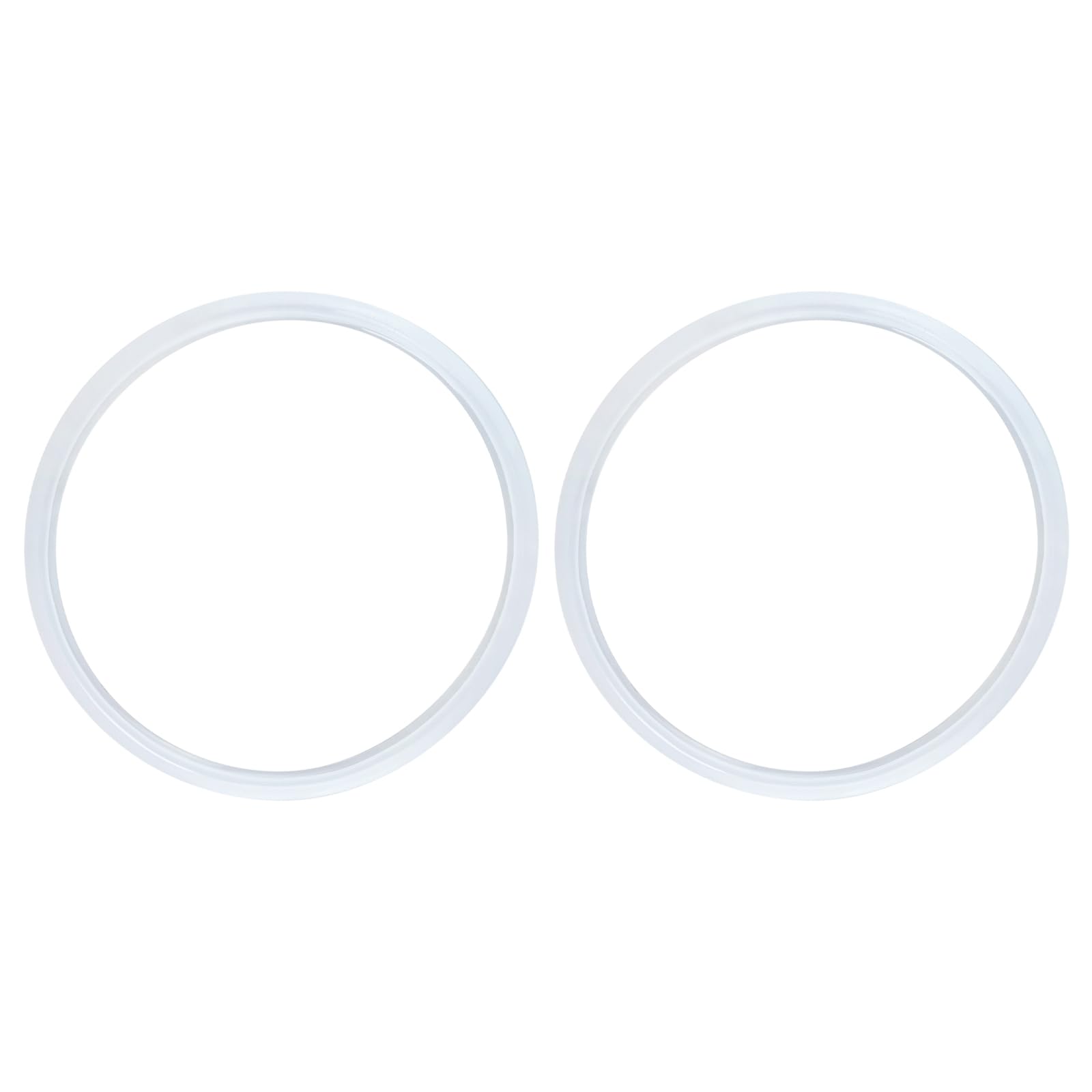 Photo 1 of 2 Pcs Pressure Cooker Gasket, Pressure Canner Sealing Ring Gasket Silicone Gasket Seal Rings Replacement (20cm)