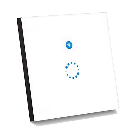 Sonoff Touch Lichtschalter(Neutralleiter Erforderlich) Funktioniert mit Google Home Wireless Lichtschalter Glas Touchscreen L