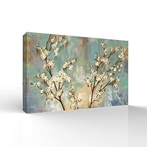 Wall26-Canvas Wall Art-Classcial Flower and Bird Painting-Giclee Painting Wall Art for Bedroom Living Room Home Decoration - 12x18 inches