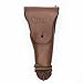Ultimate Arms Gear Colt M1911A1 1911 .45 Auto Caliber WWII Reproduction Brown US Embossed Leather Pistol Handgun Hip Waist Belt Holster with Leg Tie Down Strap