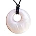 Baby Teething Necklace for Mom to Wear. Fashionable Silicone Nursing Jewelry, Perfect Distraction for Breastfeeding Babies. FREE bonus Pain Remedies Guide. NO BPA - 100% Guaranteed (Pearl White)