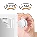 DLD Child Safety Magnet Locks (16 Locks + 3 Keys) Best Baby Proofing Lock for Kitchen Cabinet, Drawer, Cupboard - No Tool or Drill with Adhesive, Cabinets Door Locking, Magnetic Latches Kit