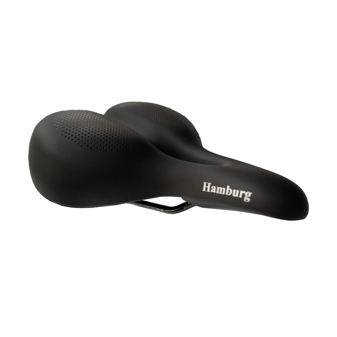 P&P Pro Cycling Hamburg 040 Saddle Black 268x255 mm