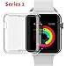 Apple Watch Series 2 38mm Case, NSR Apple Watch TPU Screen Protector All-around Protective 0.3mm HD Clear Ultra-thin Cover Case for iWatch 38mm
