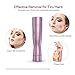 Facial Hair Remover for Women, Anjou Painless Facial Hair Trimmer for Peach Fuzz, Chin Hair, Upper Lip Moustaches, IPX 6 Waterproof with Built-In LED light