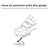 Rapify SPD Cleats for Cycling Shoes Compatible with Shimano SPD Shoes SPD Pedals for 2 Hole Indoor Spin Bike Shoes & Road Cycling Shoes (for SPD-SL 6 Degree)