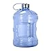 Geo Sports Bottles GEO 1 Gallon (128oz) BPA Free Reusable Leak-Proof Drinking Water Bottle w/48mm Stainless Steel (Dark Blue)