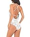 Creabygirls Womens Sexy Swimwear Slim Fit Halter Bikini, Green, Size 2.0