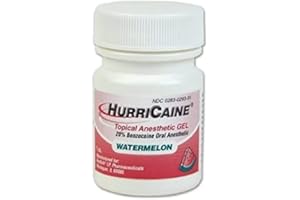 BOBFRIEND HurriCaine Topical Anesthetic Gel Watermelon - 1 oz.