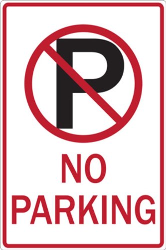 ZING 2465 Eco Parking Sign, Legend