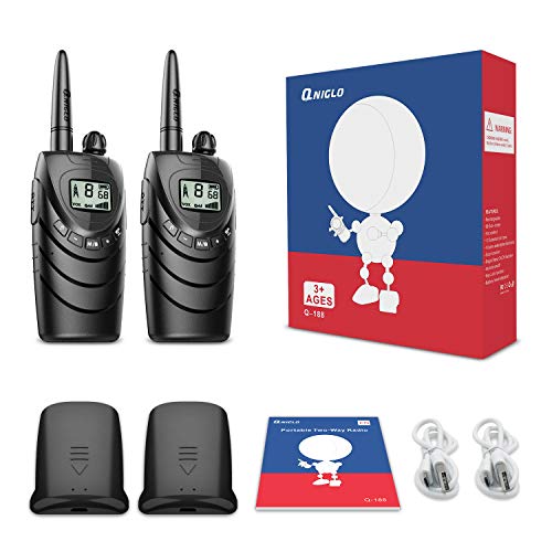 Rechargeable Walkie Talkies for Adults, 22 Channel FRS Long Range Walkie Talkie Two Way Radio with 1500mAh Rechargeable Li-ion Battery for Adult Outdoor, Business, Camping, Cruising - Thumbnail 6