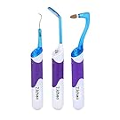 ZJchao 3 in 1 Oral Dental Hygeine LED Professional Cleaning Tool Kits - LED Dental Mirror Plaque Remove Tooth Stain Eraser