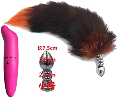 Health Toys 2 Pcs/Lot and Yellow Black Larger Fox Tail Fluffy s Products WOM, s USB Women Rotation