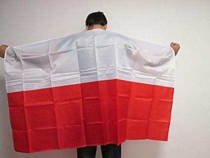 Az Flag Poland Body Flag 3 X 5 Polish Cape Fan Flags 90 X 150