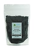 Indus Organics Malabar Black Peppercorns Refill Pack, 1 lb.