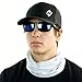 Kryptek Hoo-Rag Unisex Neck Gaiter, Beanie, Balaclava, Facemask, Face Shield, Headband - Versatile All-in-One Gear, Wraith - One size