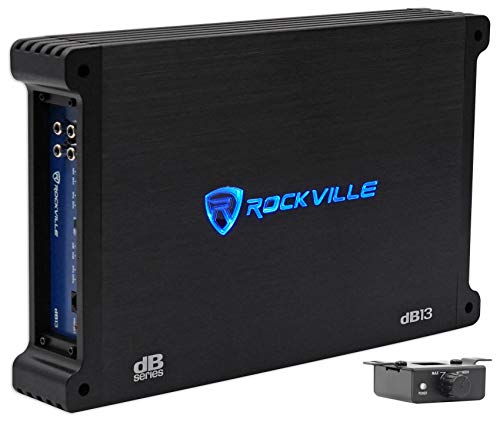 Rockville dB13 3000 Watt Peak / 750w RMS @ 2 Ohm CEA Compliant Mono Car Amplifier