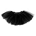 Buenos Ninos Girl's Tutu Assorted Colors One Size (Black)