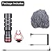 Professional Hi-sensity Hi-fidelity Mini Shotgun Video Condenser Microphone External Mic Compatible for DSLR Camera Camcorder Smartphone iPhone for Interview Podcast Live Streaming Vlog Youtube Studio