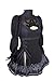 DAZCOS No 2 Type B Cosplay Leotard Dress 2b Costume with Blindfold (Large) Black