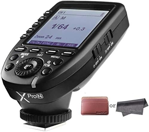 Godox XPro TTL Wireless Trigger,1/8000s High-Speed-Sync,5 Dedicated Group Bottons and 11 Customizable Functions (XPro-C Compatible with Canon)