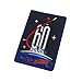 NASA Patch 60th Anniversary Logo with Hook and Loop Surface 3.54 x 2.36 Inch