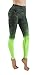Vesi Star Women's Flexible Exercise Pants (Small, Green)