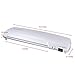 Bonsaii L403-A A4 Document Photo Thermal Laminator, Quick 3-5 min Warm-up, Laminates Items up to 9 Inches Wide, High Laminating Speed, Jam-Release Switch