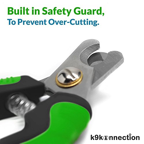 K9konnection Dog Nail Clippers With Quick Sensor & Bonus File