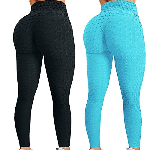 2021 Vrouwen Hoge Taille Hip Butt Lift Yoga Broek Bubble Leggings Tummy Controle Workout Anti Cellulite Stretch Strak - Image 3
