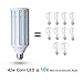 42 Watt(280W Equivalent) LED Corn Bulb,4200 Lumen 6000K,Daylight White LED Street and Area Light,E26/E27 Medium Screw Base,For Outdoor Garage Factory Warehouse Barn Backyard and More,Super Bright