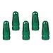 MagiDeal 5pcs Bicycle Presta Wheel Rims Tyre Stem Air Valve Caps Dust Cover - Green