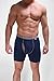 2UNDR Men's Day Shift Boxer Brief, Navy/Grey, Large
