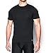 Under Armour Men's Core Crew Undershirt, Black/Steel, Large