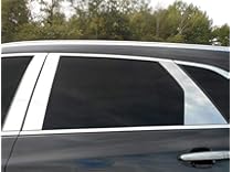 Chrome Pillar Post Covers for 2016-2017 Cadillac CT6 6 Pieces