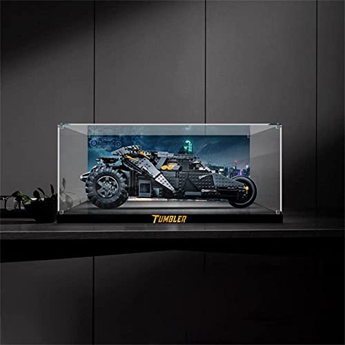 LMTIC Acrylic Display Case for Lego Batman Batmobile Tumbler 76240