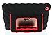 Apple iPad mini iPad mini Retina iPad mini 3 Hideaway with Stand Red Gumdrop Cases Silicone Rugged Shock Absorbing Protective Dual Layer Cover Case