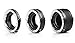 MOVO PRO CHROME 3-Piece AF Macro Extension Tube Set for Canon EOS DSLR Camera 12mm, 20mm, 36mm, Maintains Full Auto Focus Metering and Electronic Pass Thru Contact Easy On Off Auto Focus Lens Extender