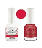 Kiara Sky Matching Gel Polish + Nail Lacquer, Caliente, .5 fl. oz