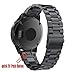 Fenix 5/5 Plus Quick Fit Watch Band, YOOSIDE 22mm Stainless Steel Metal Watch Band Strap for Garmin Fenix 5/Fenix 5 Plus/Approach S60/Forerunner 935/Quatix 5(Black)