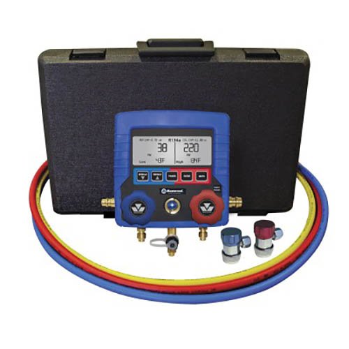 MASTERCOOL (99860-A Blue R134A Digital Manifold Gauge with 60