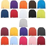 Unisex Cotton Beanie Hat for Cute Baby Boy/Girl Soft Toddler Infant Cap 21 Color