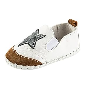 Estamico Baby Boys' Leather First Walkers Shoes