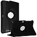 Galaxy Tab 3 10.1 case - JYtrend (R) Rotating Stand Cover for Samsung Galaxy Tab 3 10.1-inch GT-P5210 GT-P5200 GT-P5220 GT-P5210ZWYXAR GT-P5200ZWADBT GT-P5220ZWADBT GT-P5220GNAXFU (Black)