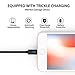 PD Fast Charging Usb C to Lightning Cable, AirsFish (1m/3.3ft/2 pack) Type C to Lightning Cord for Sync Data Power Delivery Fast Charging for iPhone X/8/8 Plus. (Black)