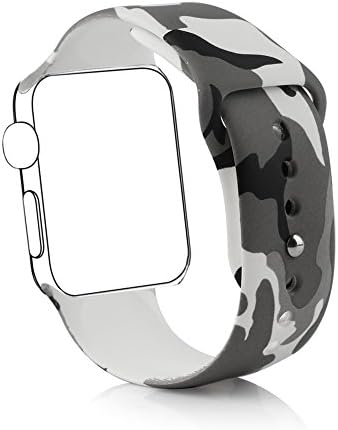 Blesihu Replacement Band for Apple Watch Series 2 Series 1, Strap Bands for iwatch, Silicone Sport Style Wristband, Personalized Design, 16 Colors, Both 38mm and 42mm Models Available