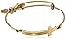 Alex and Ani Womens Cross Wrap Rafaelian Gold Finish One Size