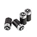 CzlpV 4pcs Carbon Fiber Auto Car Wheel Tire Air Valve Caps Stem Cover fit for Lexus