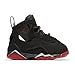 Jordan Toddler True Flight TD Black Gym Red Metallic Silver Size 5